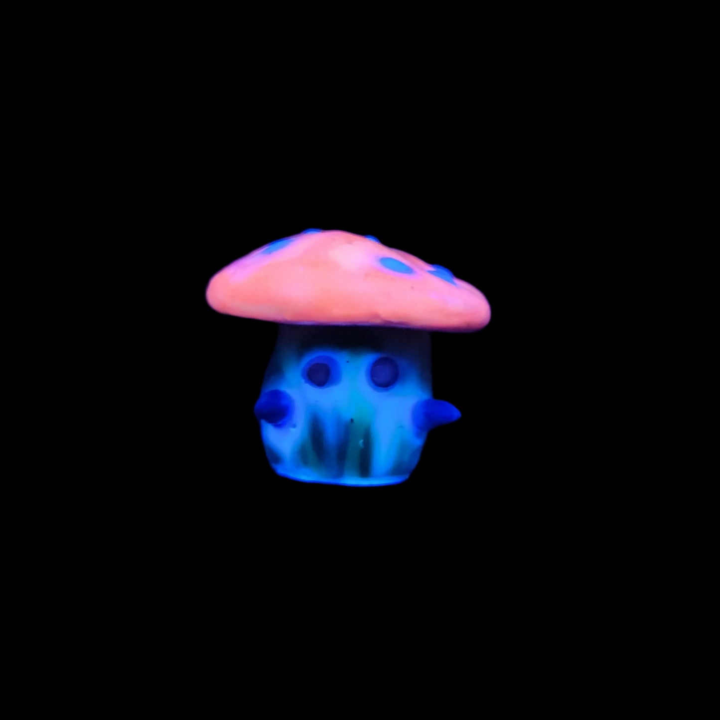 Pansy Mushroom buddy *Blacklight/UV Light activated*