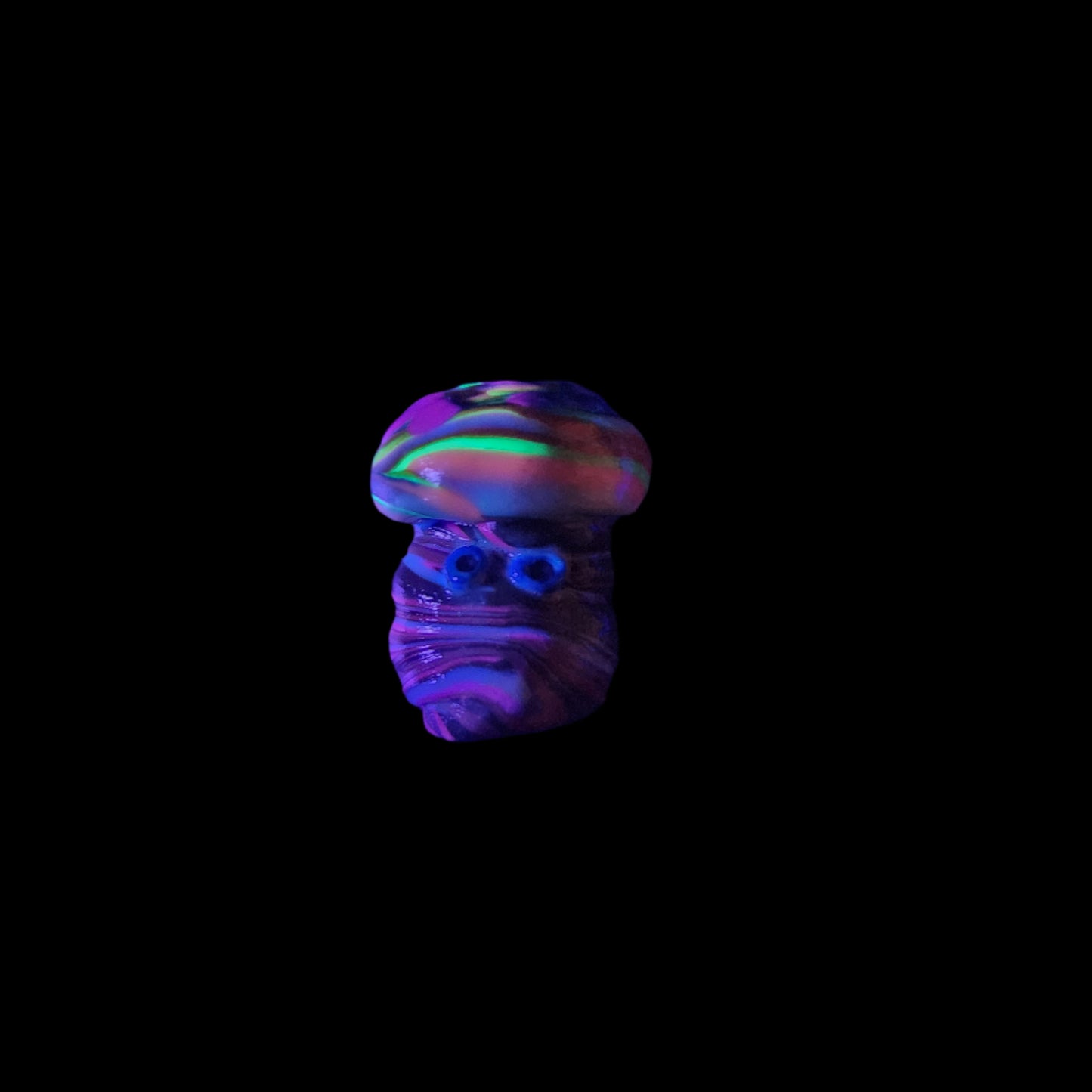 Chocolate Mushroom buddy *Blacklight/UV Light activated*