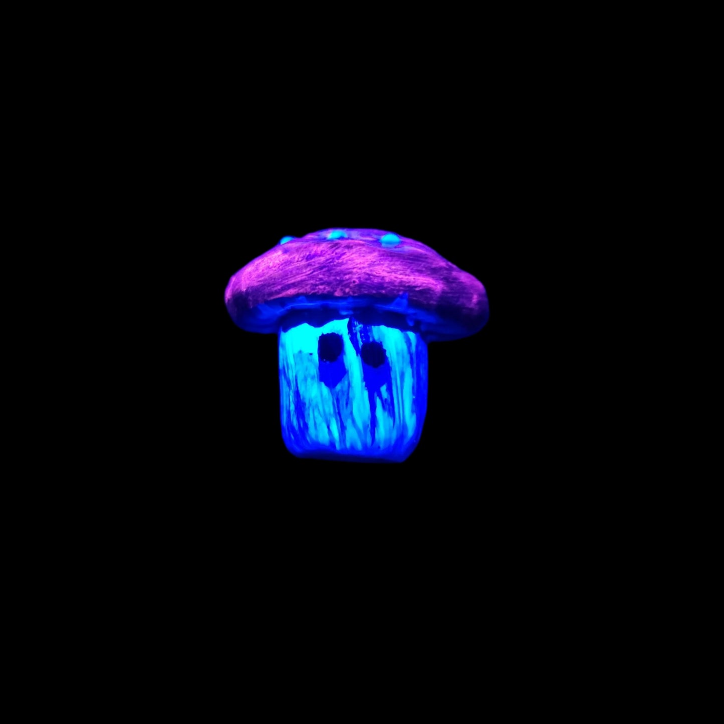 Plumbury Mushroom buddy *Blacklight/UV Light activated*
