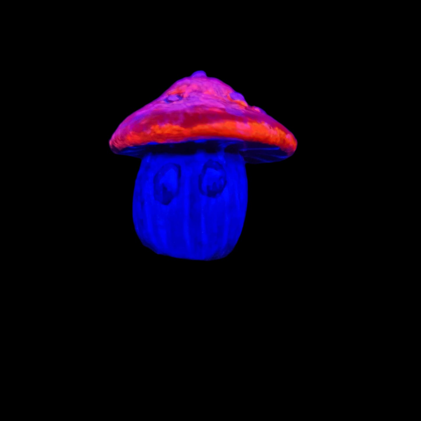 Dormouse Mushroom buddy *Blacklight/UV Light activated*