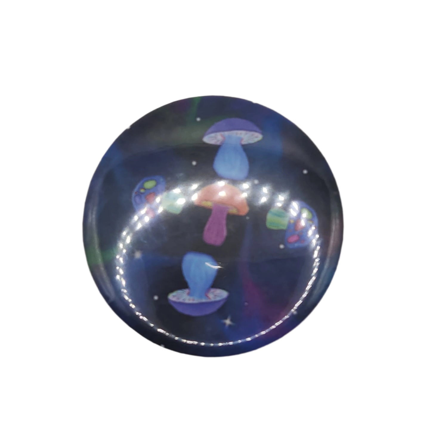Mushroom cross button
