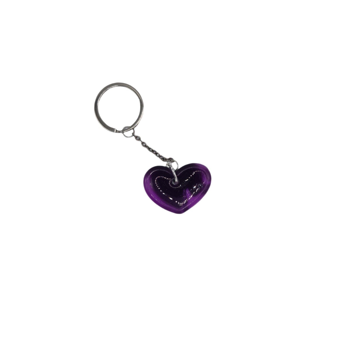 Heart key-chain *Glow-in-the-dark*