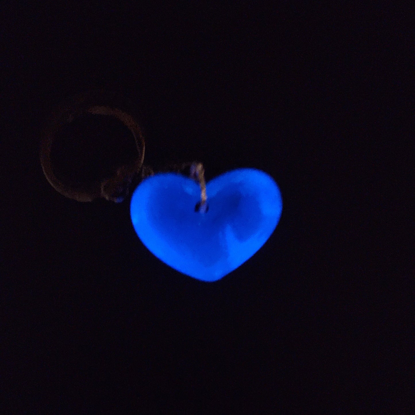 Heart key-chain *Glow-in-the-dark*