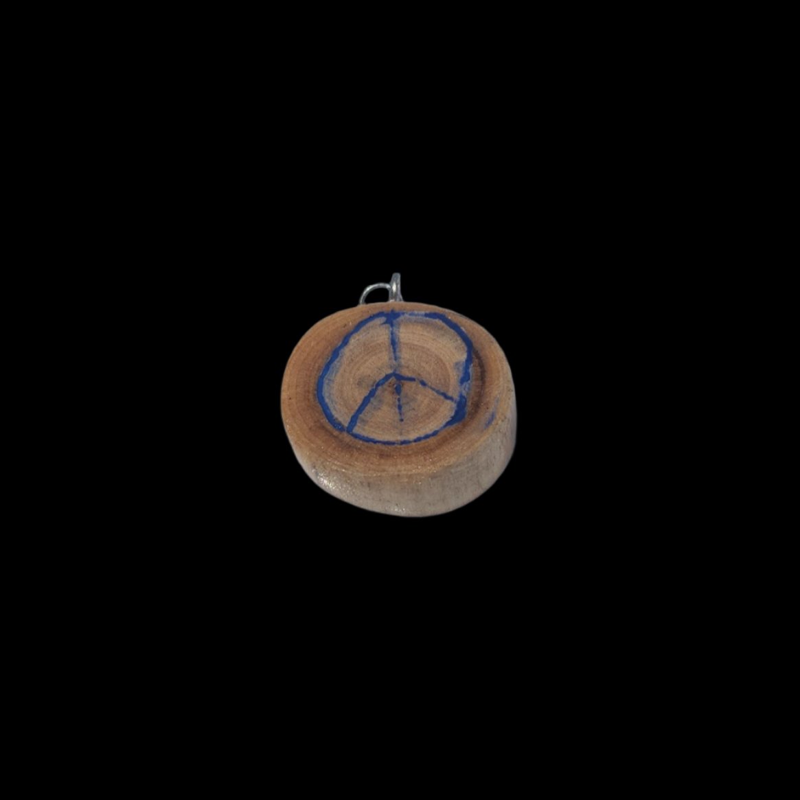 Peace *Blacklight/UV activated* Pendant/charm