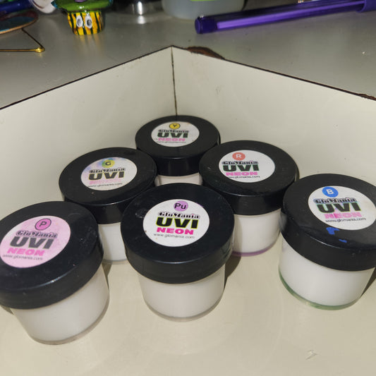 Medium highlight:  The "invisible"  UV paint