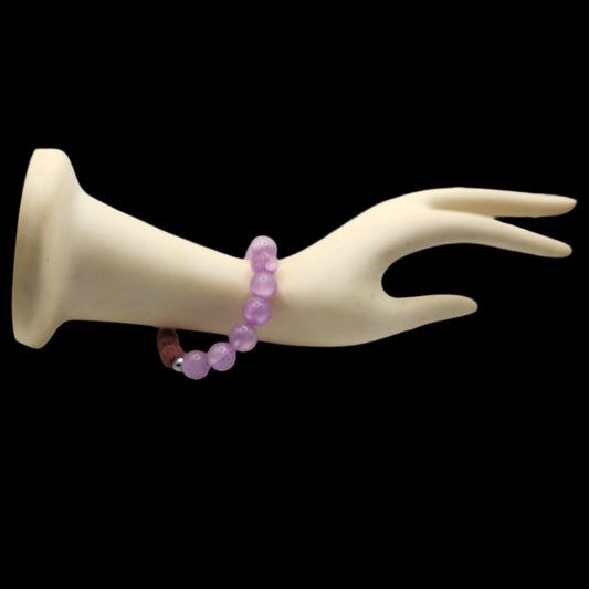 Lilac bracelet