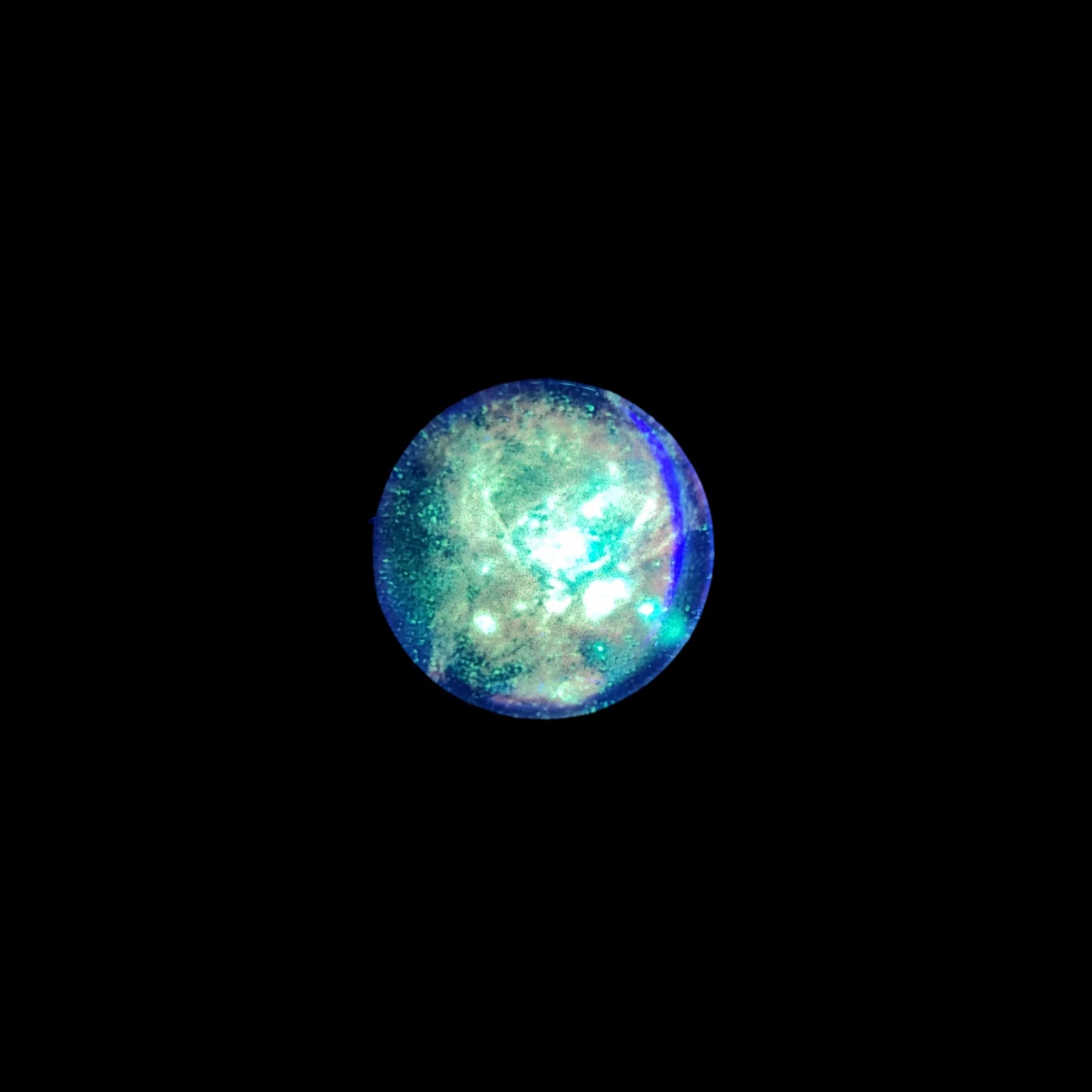 Red galaxy refridgerator magnets * Glow in the dark*