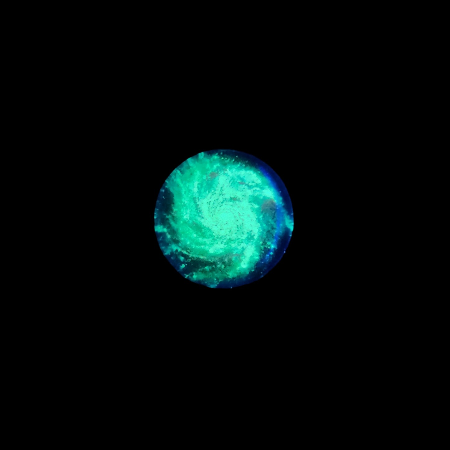 Multi coloured galaxy refridgerator magnet * Glow in the dark*