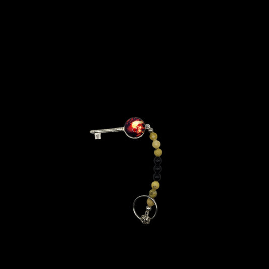 Red key-keychain