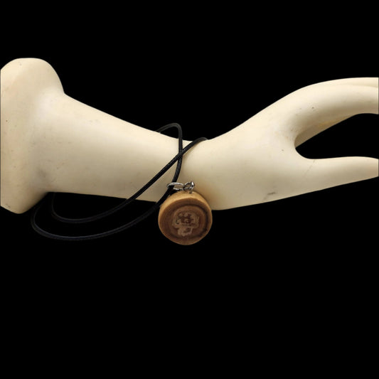 Light Mushroom Pendant/Charm *Blacklight/UV Light activated*