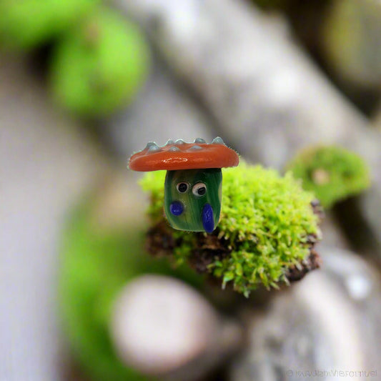 Clementine Mushroom buddy *Blacklight/UV Light activated*