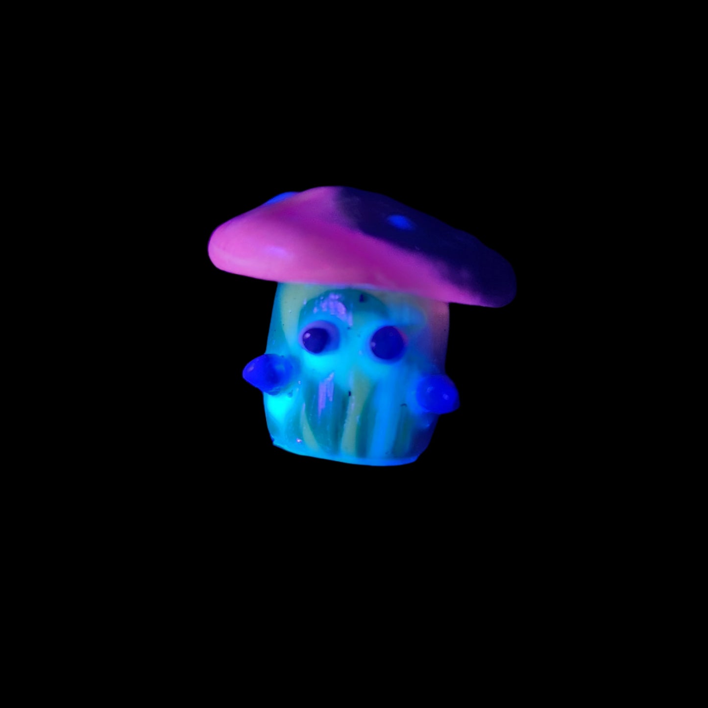 Pansy Mushroom buddy *Blacklight/UV Light activated*