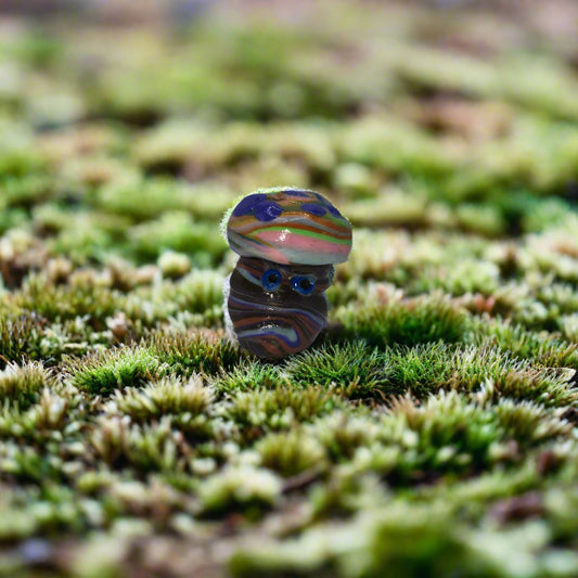 Chocolate Mushroom buddy *Blacklight/UV Light activated*