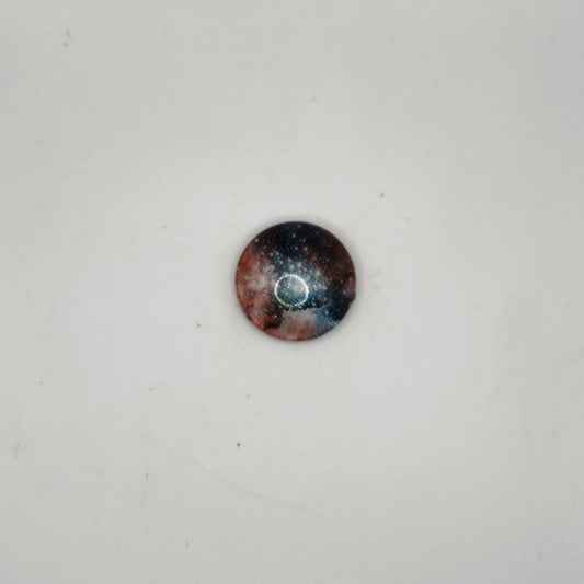Multicoloured galaxy magnet *Glow in the dark*