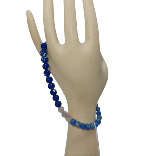 Turquoise and dragonvein Anklet