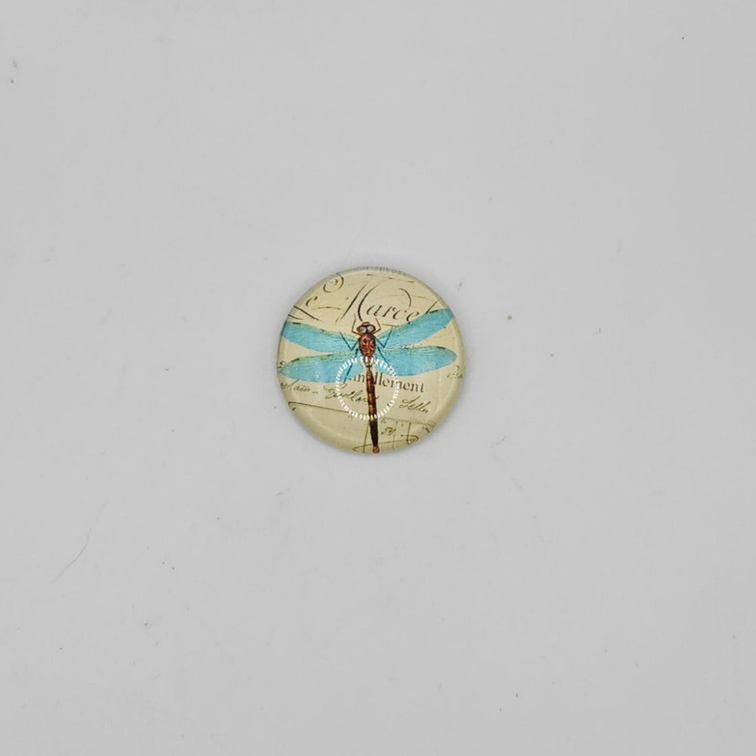 Blue dragonfly magnet