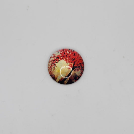 Red tree magnet
