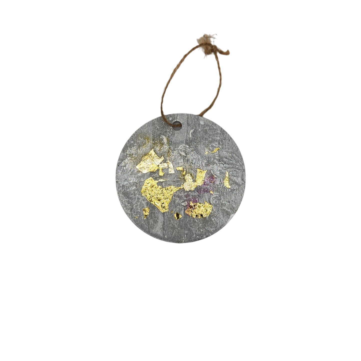 Multi-coloured Mushroom decor disk *Glows with UV/Blacklight*