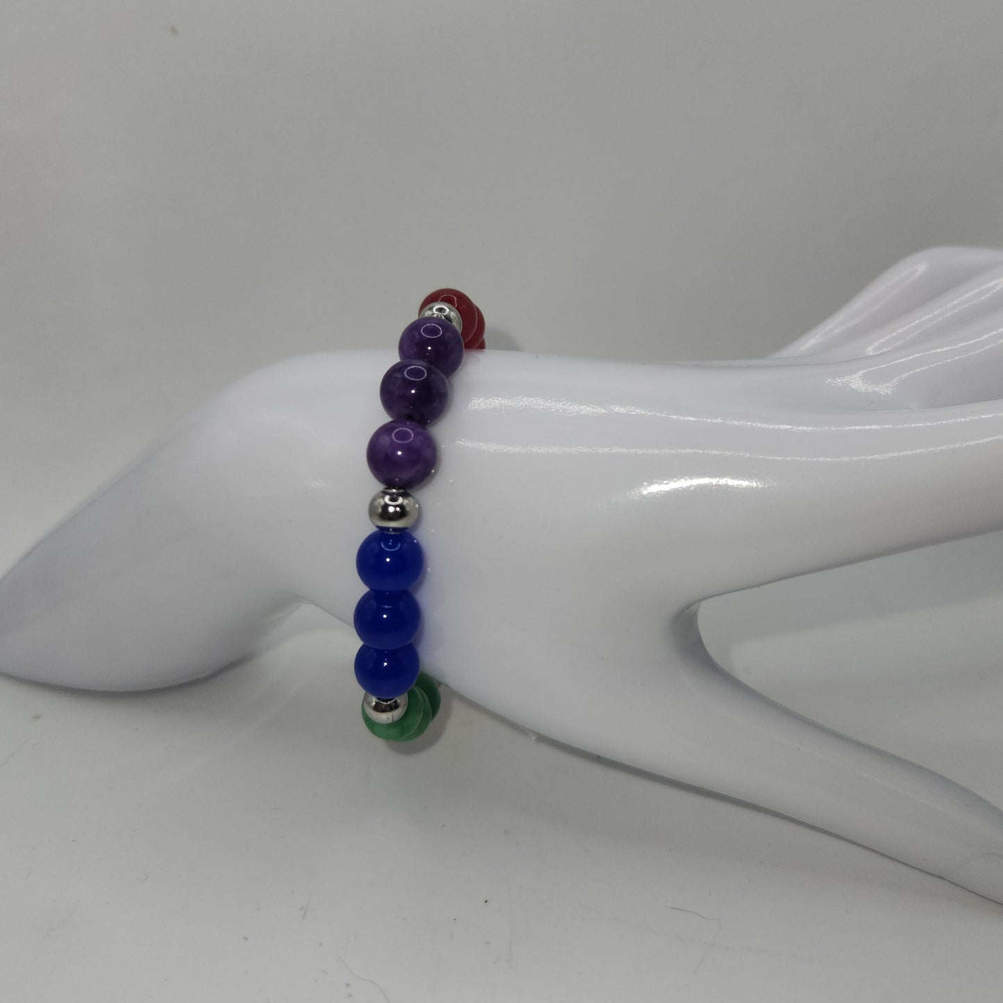Pride jade bracelet S/M
