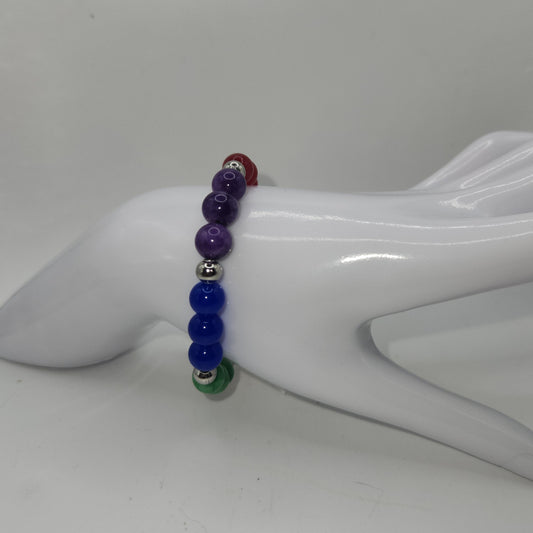 Pride jade bracelet S/M