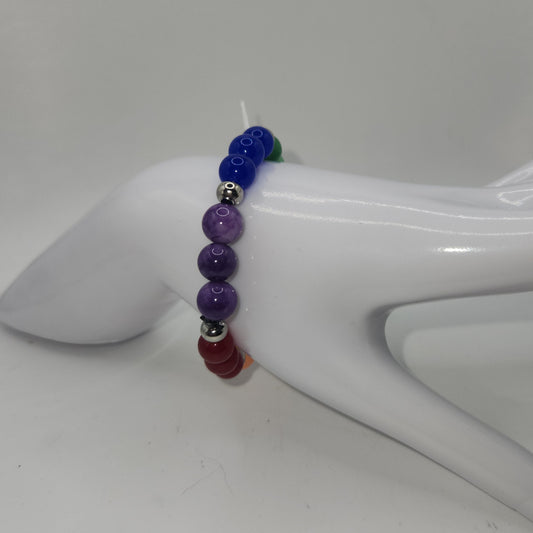 Pride jade bracelet S/M