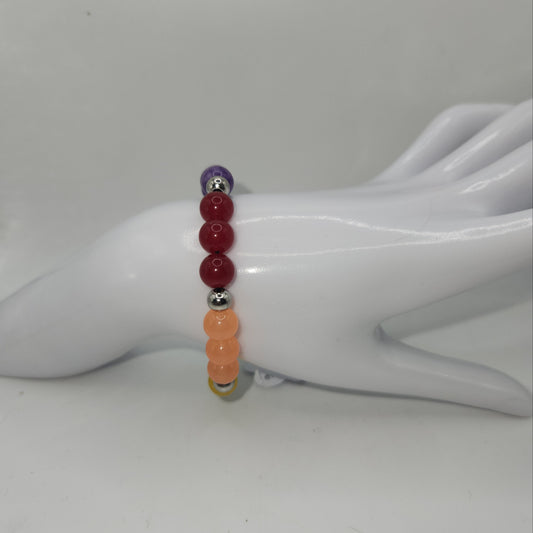 Pride jade bracelet S/M