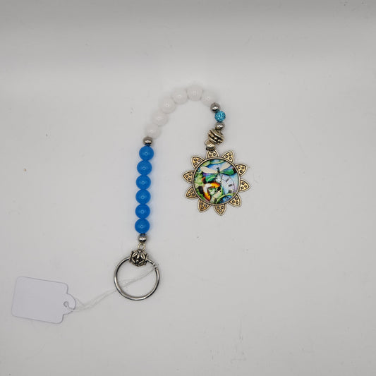 Star burst key-chain