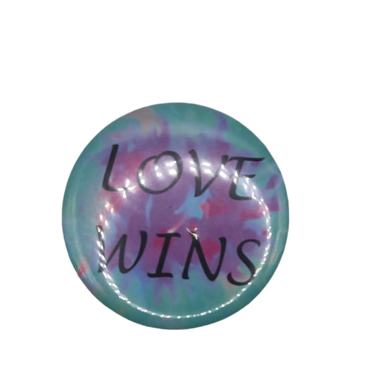 Love wins button