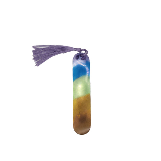 Dark rainbow bookmark