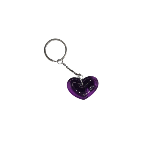 Heart key-chain *Glow-in-the-dark*