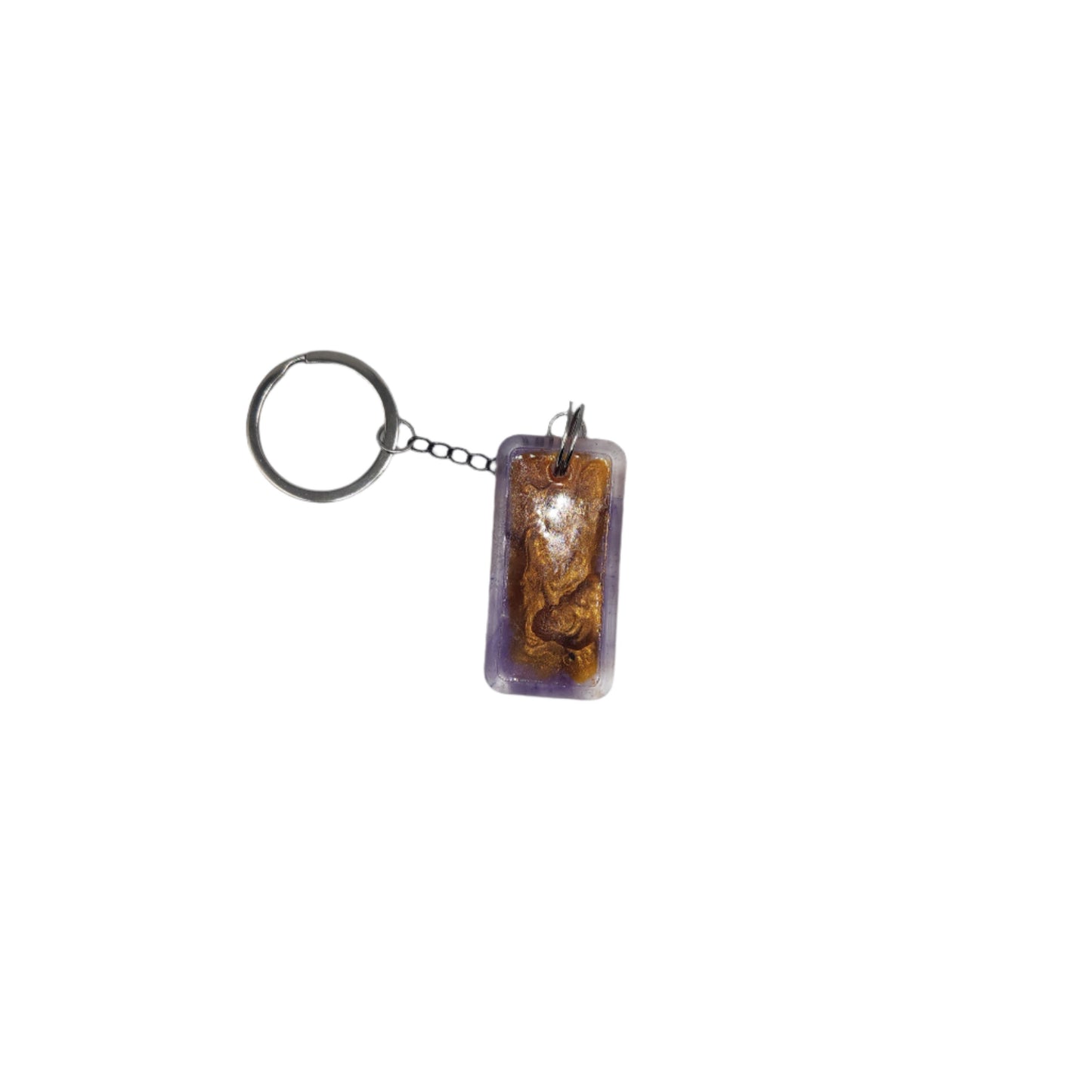 Golden purple Key-chain