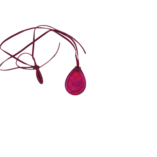 Pink Ponly Club inspired necklace *Blacklight/UV Light activated*