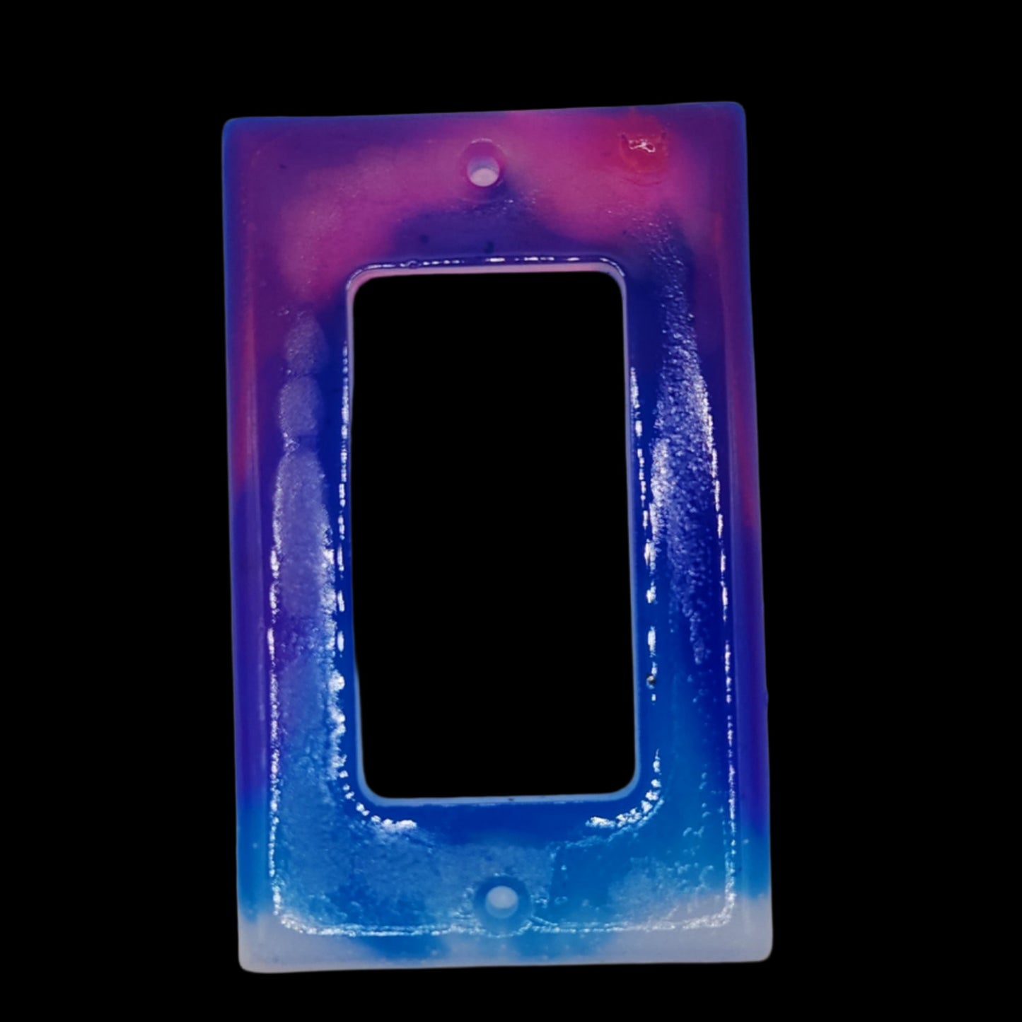 Ocean sunset light switchplate *Glows in blacklight/UV & Glow-in-the-dark*