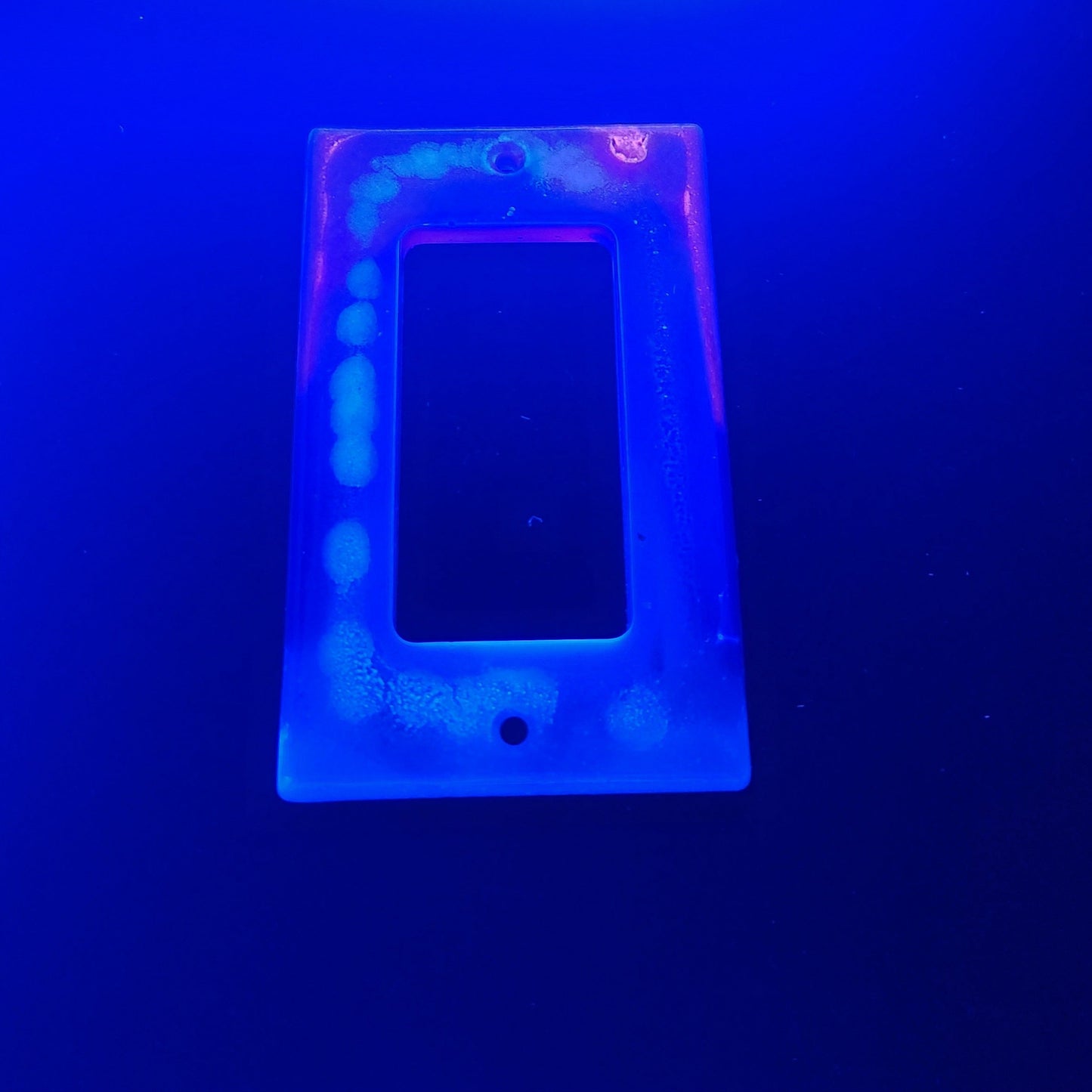 Ocean sunset light switchplate *Glows in blacklight/UV & Glow-in-the-dark*