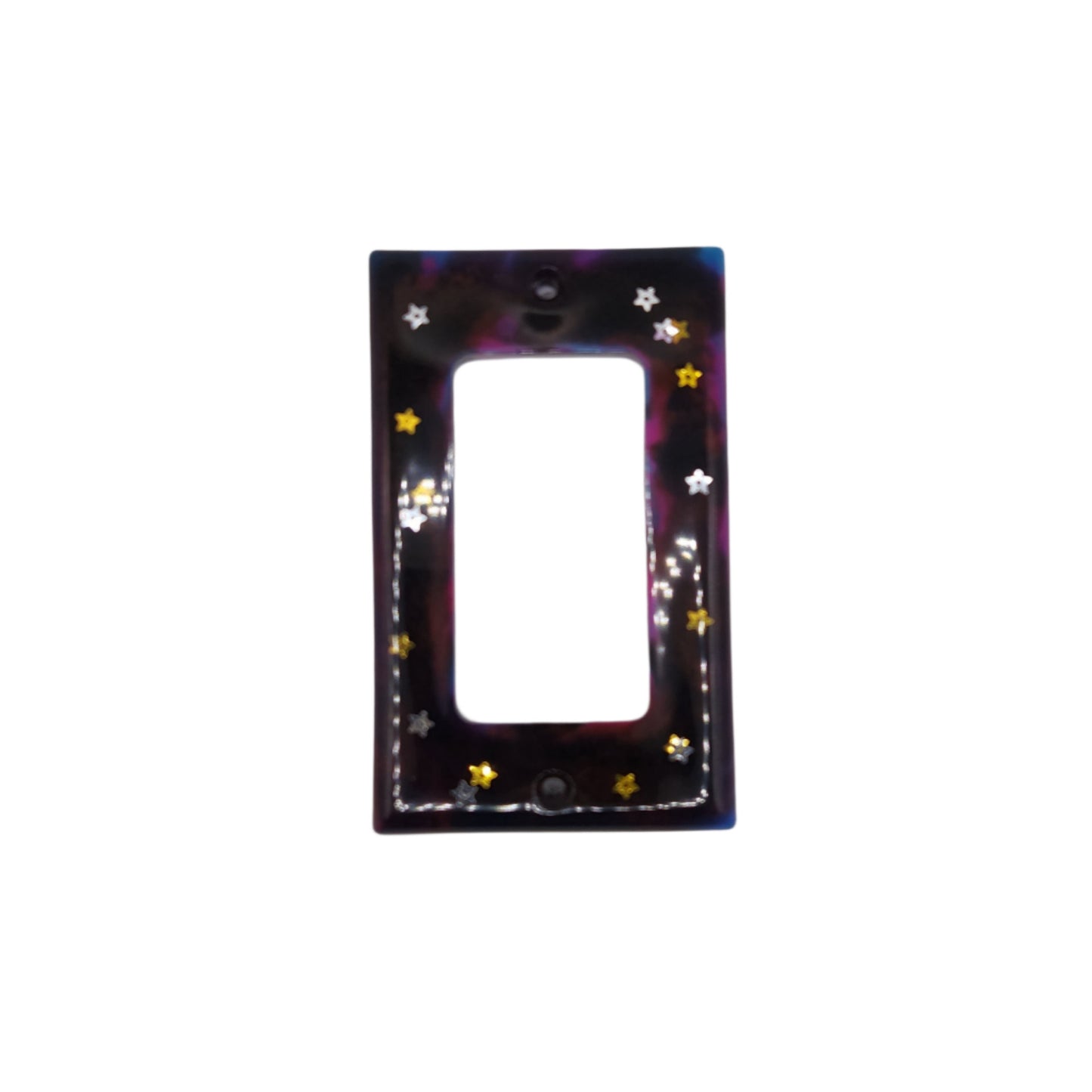 Galaxy light switch plate