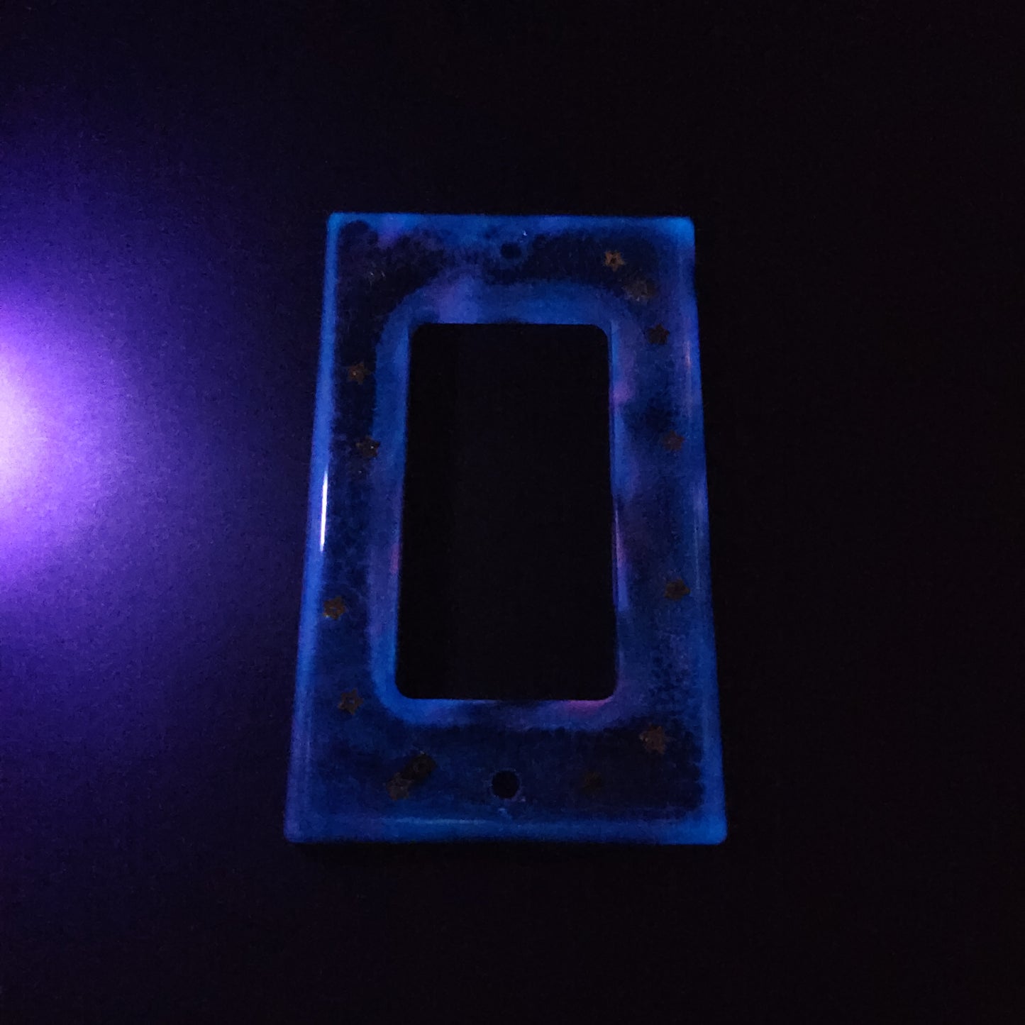 Galaxy light switch plate