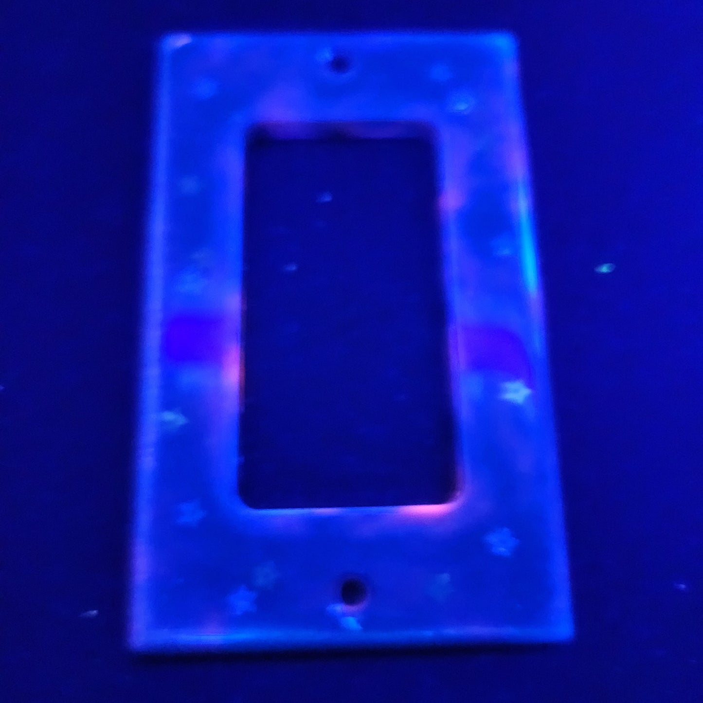 Galaxy light switch plate