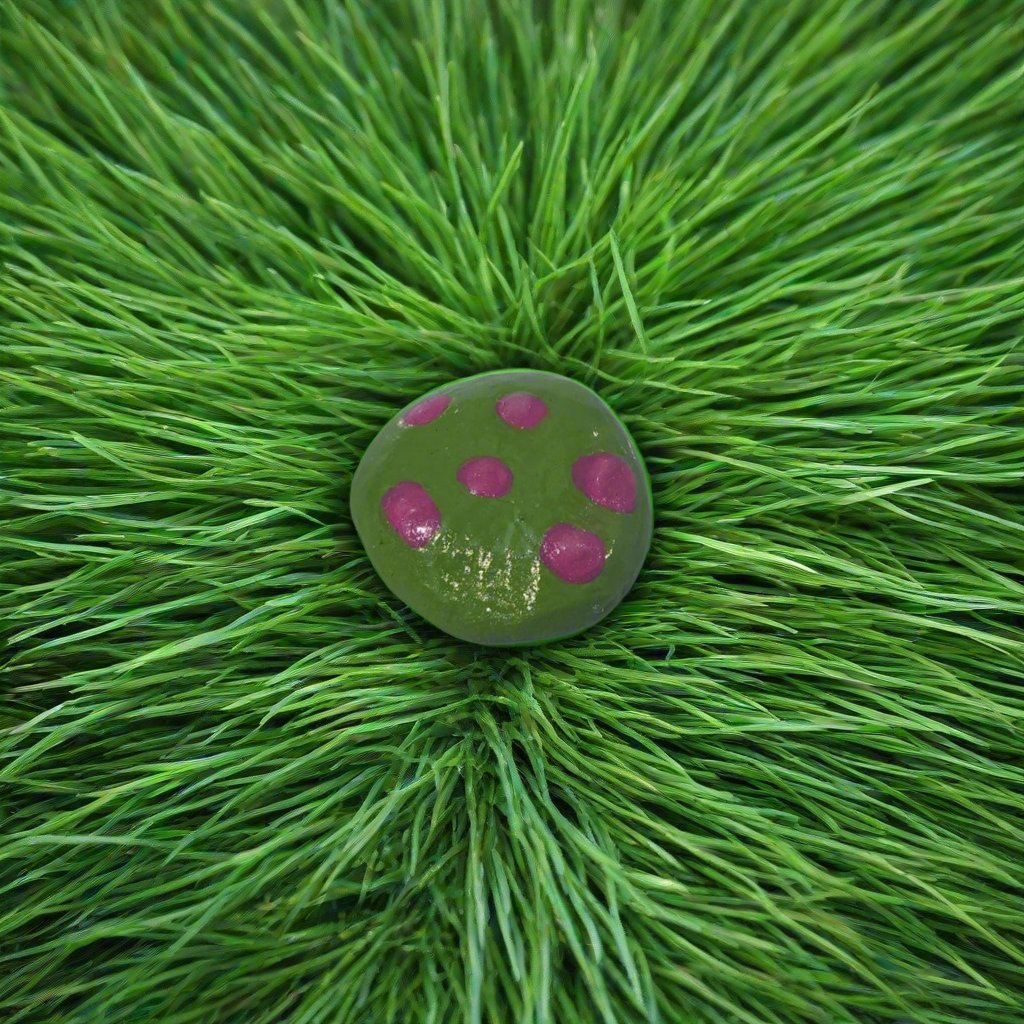 Watermelon Fairy step stone *Blacklight/UV activated*