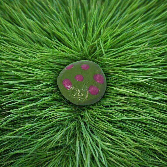 Watermelon Fairy step stone *Blacklight/UV activated*