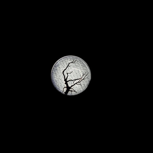 Tree silhouette refridgerator magnet
