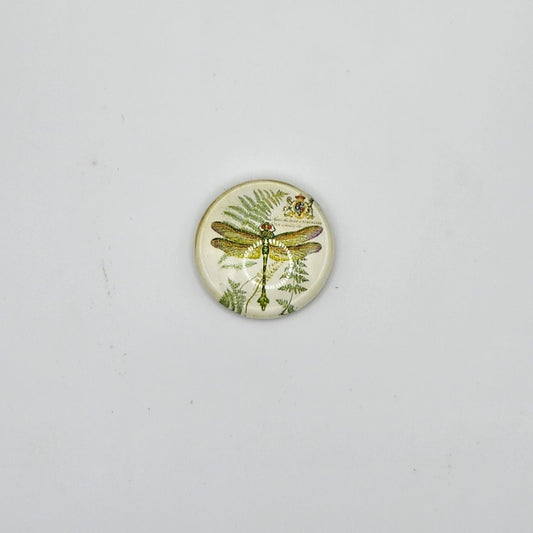 Fern dragonfly refridgerator magnet