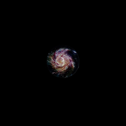 Multi coloured galaxy refridgerator magnet * Glow in the dark*