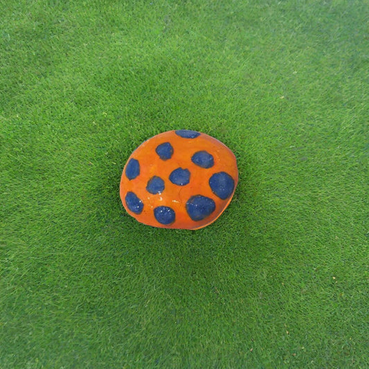 Orange and Blue Fairy step stone *Blacklight/UV activated*