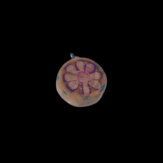 Flower *Blacklight/UV activated* Pendant/charm